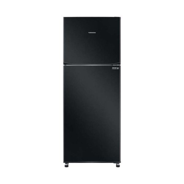 (RF-580T-BK)ثلاجة 450لتر18اسود فلات - تورنادو