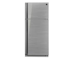 [72396] GV58G(SL)ثلاجة450لتر18انفرترجلاس سلفر- شارب