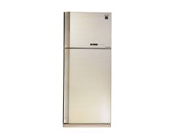 [72806] GV58G(BK)ثلاجة450لترانفرترجلاس اسود- شارب