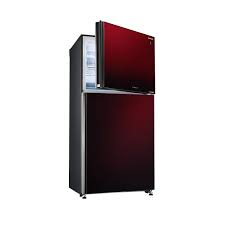 [72959] GV69G(RD) ثلاجة538لتر23انفرترجلاس نبيتى-شارب