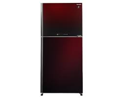 [72987] GV63G(BK)  ثلاجة480لتر21انفرترجلاس اسود-شارب