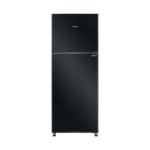 [73251] (RF-580T-BK)ثلاجة 450لتر18اسود فلات - تورنادو