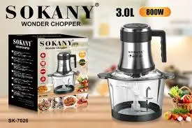 [73848]  (SK-7026) كبه لحمه 800 كبه لحمه 800 وات 3 لتر  -- سوكانى